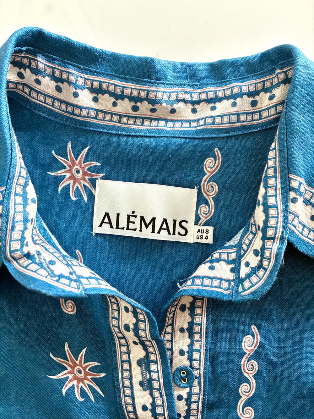 ALÉMAIS Acacia Linen Shirt and Short Set $610 - Picture 8 of 9